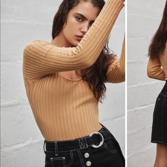 UO Ribbed Sweater - Picture 3 of 3